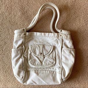 Cream Tote Bag